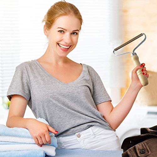 CHANG Removedor de Pelusa,Afeitadora para Ropa,Pelusas Máquinillas de Afeitar, Removedor de Pelusa Portátil para Pelusa para Restaurar el suéter y Las Telas removedoror