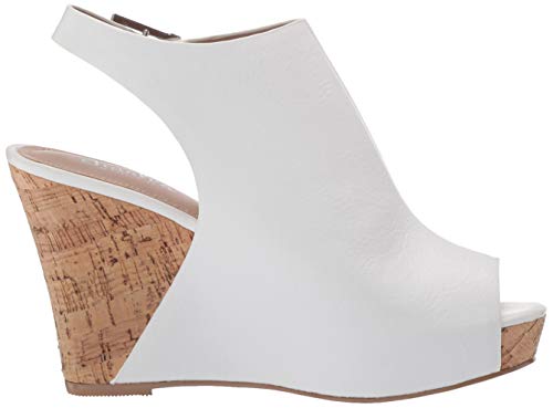 Charles By Charles David Sandalia de cuña de Lobby para Mujer, Blanco (Blanco), 36 EU