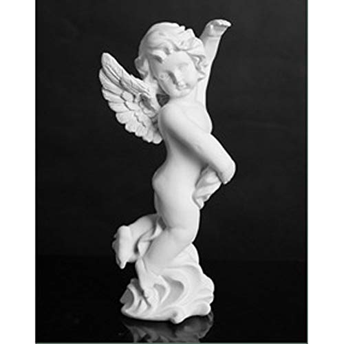 CHENG Ángel Decoración Querubines Figuras, estatuas Ángeles Estatua decoración de la Pared Exterior de jardín Interior Niños, C