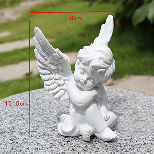 CHENG Las estatuas de los ángeles Estatua decoración de la Pared Exterior jardín Interior Niños Regalos de Fiesta, ángel decoración Querubines Figurines