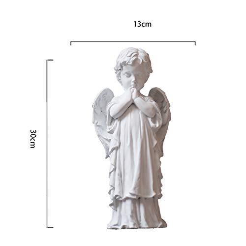 CHENG Orar estatuas Querubín Estatua del ángel de decoración de la Pared Exterior de jardín Interior Niños
