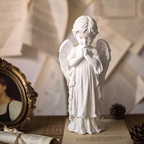 CHENG Orar estatuas Querubín Estatua del ángel de decoración de la Pared Exterior de jardín Interior Niños