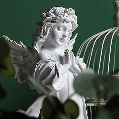 CHENG Querubines Figuras, estatuas Ángeles Estatua decoración de la Pared Exterior jardín Interior Bonitos Regalos de los niños de Vacaciones de Colección