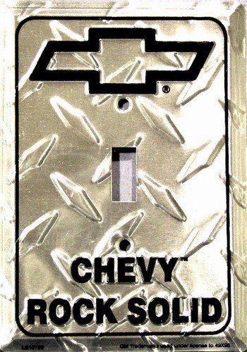 Chevy Solid Rock Covers Interruptor Luz Diamante Placas (individuales) LS10159