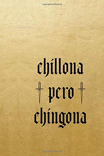 Chillona Pero Chingona: Notebook Journal Composition Blank Lined Diary Notepad 120 Pages Paperback Blue Bikini