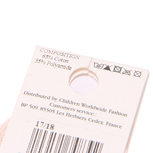 Chloé 1363W calze bimba pink cotton socks girl kid [17/18]