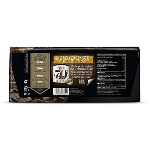 Chocolates Valor - Chocolate negro de 70% cacao - 300 g - [pack de 2]