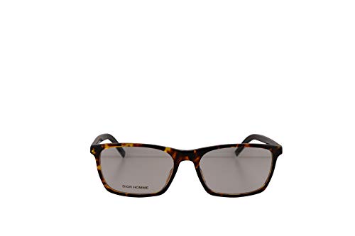 Christian Dior Homme Blacktie253 Gafas 55-18-150 Rojo Amarillo Havana Marron con Lentes de Muestra EPZ Blacktie 253 BlackTie253