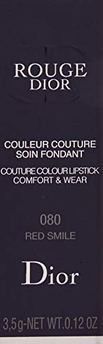 Christian Dior Rouge Dior Lipstick #080-Red Smile 3,5 Gr 1 Unidad 1000 ml
