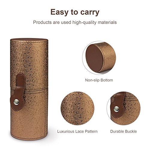 CINEEN 12 PC Brochas Maquillaje Set Profesional Sintético Set Brochas maquillaje Pinceles Maquillaje Profesional Makeup Brushes+ Bolso