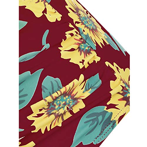 cinnamou Bikini Mujer 2019, Mujer Push-Up Bikini Acolchado Bra Trajes de Baño Bikini Mujer Trajes de Baño con Relleno Push-Up Acolchado Bra Tops y Bikini Sets Talla Grande Mujer Mujer Bikini