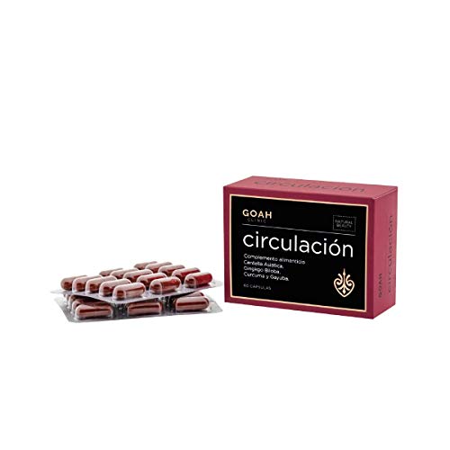 Circulación – Goah Clinic, Cosmética en cápsulas, Nutricosmética para mejorar la circulación