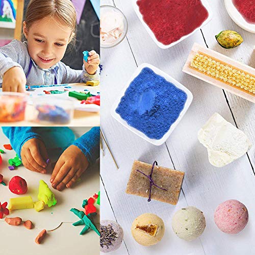 circulor Pigmentos En Polvo, Fabricación De Tintes, Herramientas De Fabricación De Jabón Artesanal, Pigmentos En Polvo, Uñas, Joyas De Resina