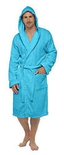 CityComfort Bata De Baño para Hombres | Albornoz De Toalla Al 100% De Algodón Gimnasio, La Ducha, El Hotel, El SPA O para IR De Vacaciones