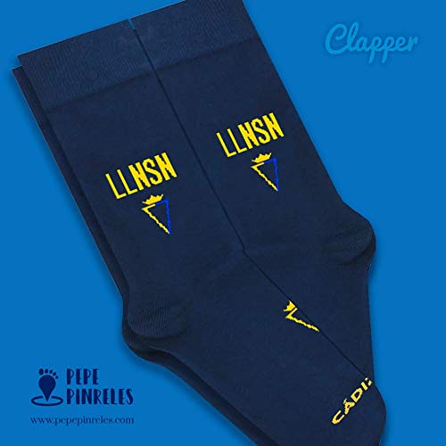 Clapper Calcetines Oficiales del Cádiz CF | LLNSN de Alvaro Cervera | Grupo (41-46)