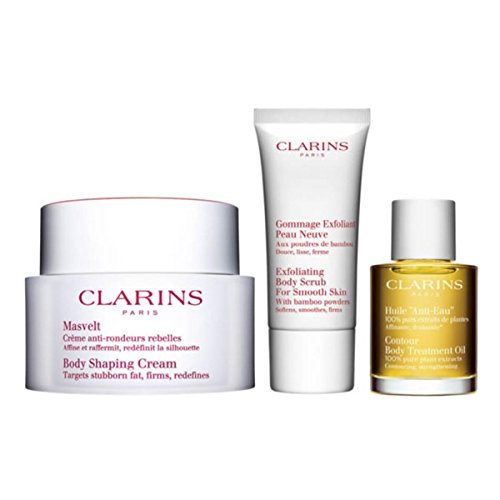 Clarins Masvelt Body Shaping Cream + Exfolianting Body Scrub + Oil Anti-Eau 240 ml