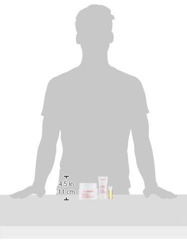 Clarins - Programa Completo Firmeza - Crema corporal para extra-firmeza + Crema corporal exfoliante + Aceite tonico corporal - 1 pack