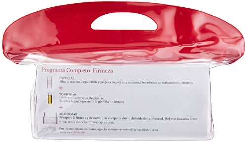 Clarins - Programa Completo Firmeza - Crema corporal para extra-firmeza + Crema corporal exfoliante + Aceite tonico corporal - 1 pack