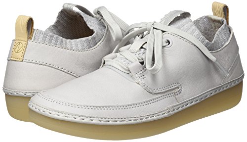 Clarks Nature IV, Zapatillas para Mujer, Azul (Ice Blue Leather), 38 EU