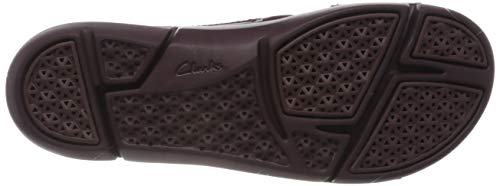 Clarks Tri Chloe, Zapatillas para Mujer, Marrón (Burgundy Leather Burgundy Leather), 35.5 EU