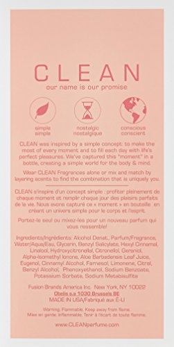 Clean, Agua de perfume para mujeres - 60 gr.