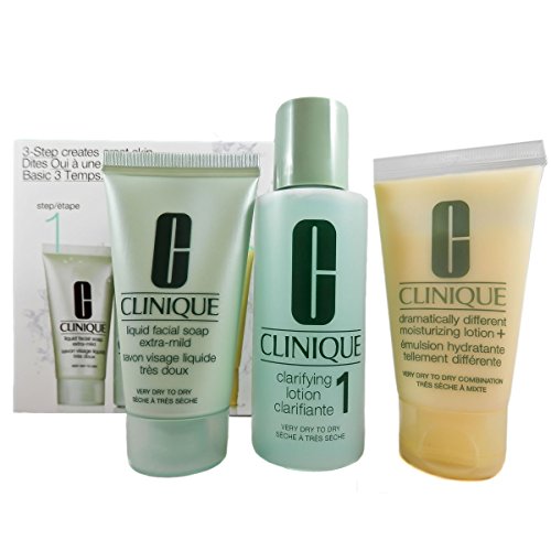 Clinique 3 Step System Starter Set for Skin Type 1 – Set para piel seca