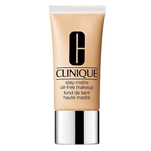 Clinique Stay-Matte Oil-Free Makeup – Base de maquillaje líquida, libre de aceite (7 Cream Chamois)