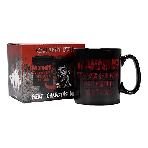 Close Up z888250 Resident Evil Efecto Térmico Taza XL infec Ted, Multicolor