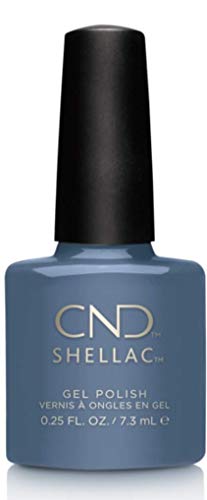 CND Shellac, Gel de manicura y pedicura (Tono Denim Patch) - 7.3 ml.