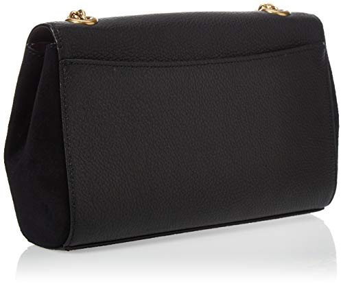 Coach Cam Chain Ladies Small Negro Cuero Hombro Bolso 79822 B4/BK