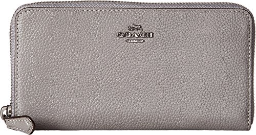 Coach mujer monedero heather grey
