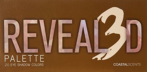 Coastal Scents - Kit Revealed 3 de Paleta de 20 Sobras para los Ojos