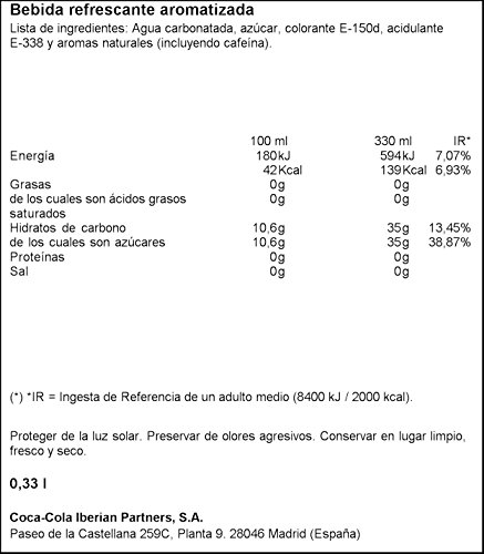 Coca-Cola Sabor Original Lata - 330 ml (Pack de 12)