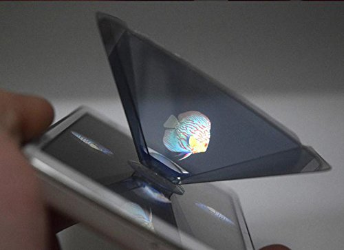 cocreators 360 Virtual Reality Mini 3D 481048 – Proyección Pirámide con Ventosa para Cualquier Smartphone o Tablet