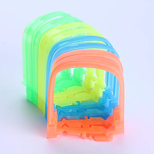 codomoxo ® Carriles del Túnel Accesorios para Pistas Mágicas, Tal como se Ven en la Televisión (carriles del túnel)