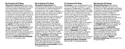 Coenzima Q10 30mg - ¡Bote para 4 meses! - 120 cápsulas - SimplySupplements