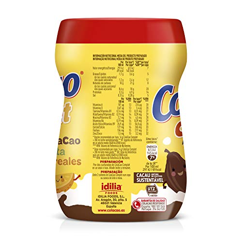 ColaCao Complet: Con Frutas y Cereales - 360g
