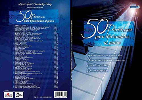 Colección Completa "50 Partituras Para Aficionados Al Piano"