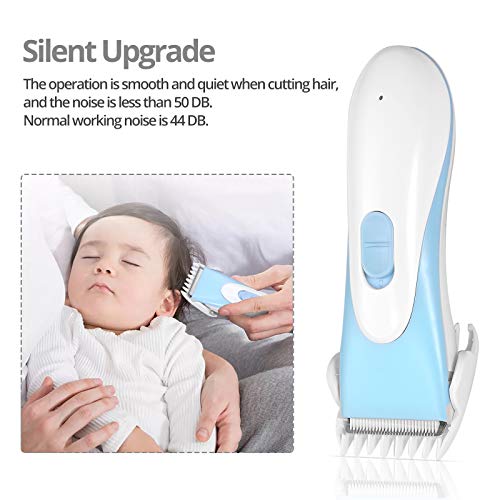 Colfuline 150/5000 - Cortapelos eléctrico para hombre/mujer/niño con 3 peines, kit de afeitadora recargable inalámbrico, impermeable, silencioso, profesional, recargable