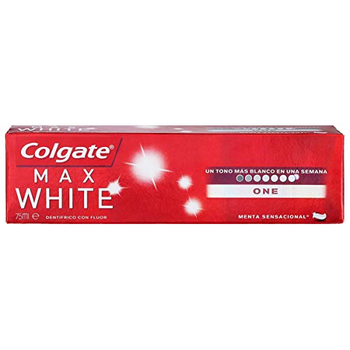 Colgate MAX White One 75ML, Multicolor, Estándar