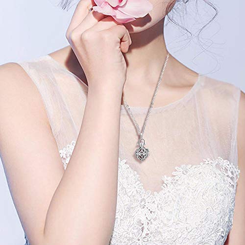 Collar De Perfume Collar Colgante Con Difusor De Aceite Esencial Arabescos Y Hojas Vintage Aromaterapia Medallón Aceite Esencial Perfume Fragancia Difusor Jaula Nuevo Colgante Regalo De La Joyería