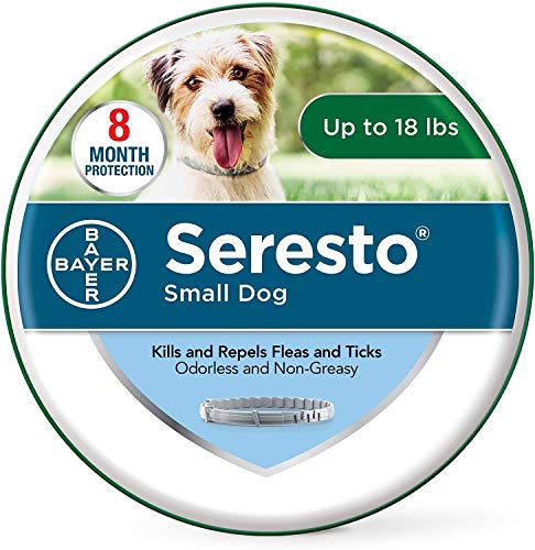 Collar para pulgas y garrapatas Sorosto para Perros, Control de pulgas y garrapatas de 8 Meses para Perros de hasta 18 LB