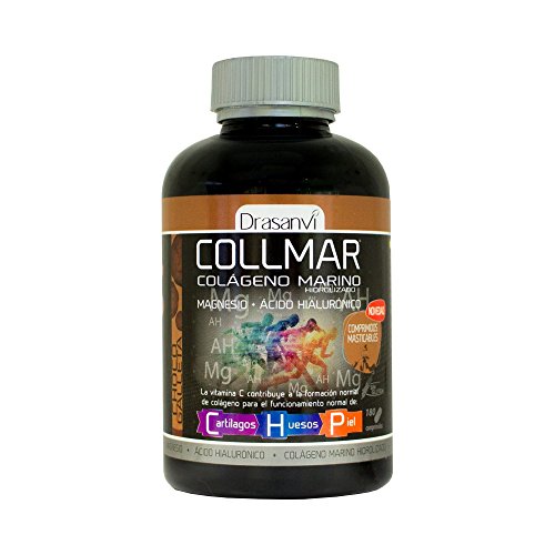 Collmar comprimidos masticables colágeno marino hidrolizado sabor CHOCO-GALLETA
