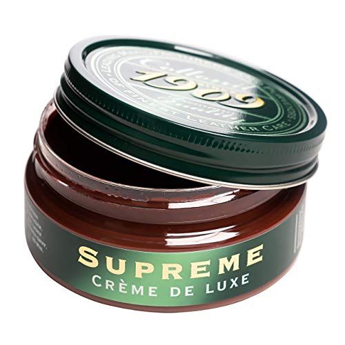 Collonil Creme de Luxe, Reparación de Zapatos, Unisex, Marrón (Mittelbraun), 100 ml