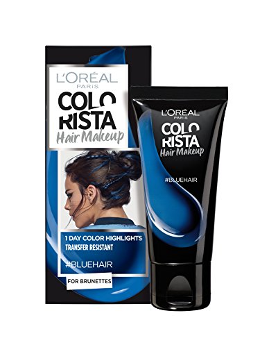 colorista Hair Makeup Coloración Semi-Permanente para Brunettes azul 30 ml – juego de 2