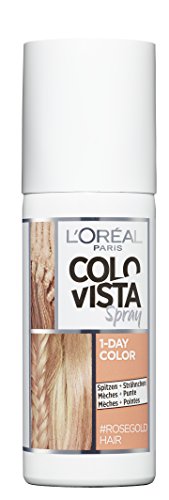 Colovista - Spray de color 1 día 8 color oro rosa 75 g