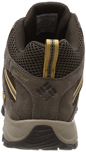 Columbia Canyon Point Mid Zapatos impermeables de senderismo para hombre , Marrón(Cordovan, Dark Banana), 41 EU