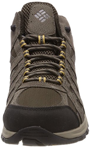 Columbia Canyon Point Mid Zapatos impermeables de senderismo para hombre , Marrón(Cordovan, Dark Banana), 44 EU