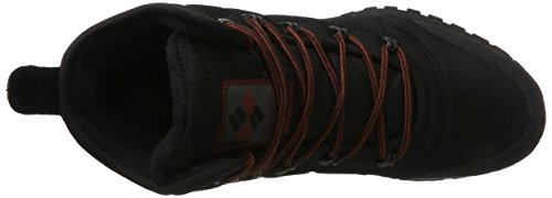 Columbia Fairbanks Omni-Heat Bota de invierno para hombre , Negro(Black, Rusty), 44 EU