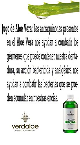 Colutorio Aloe Vera 500 Ml de Verdaloe